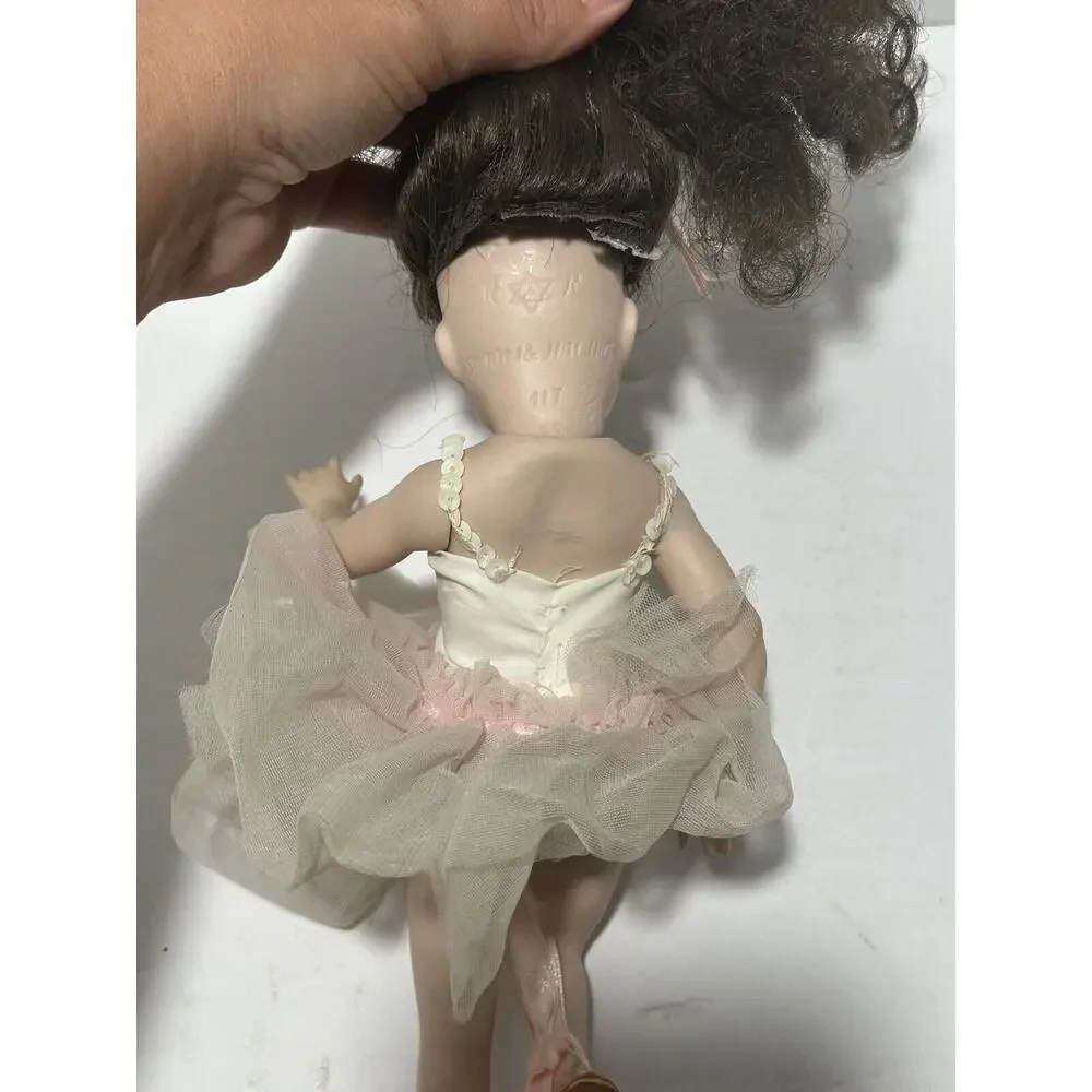 Gorgeous Simon & Halbig Ballerina doll K R 117 58 Brown Hair porcelain body READ